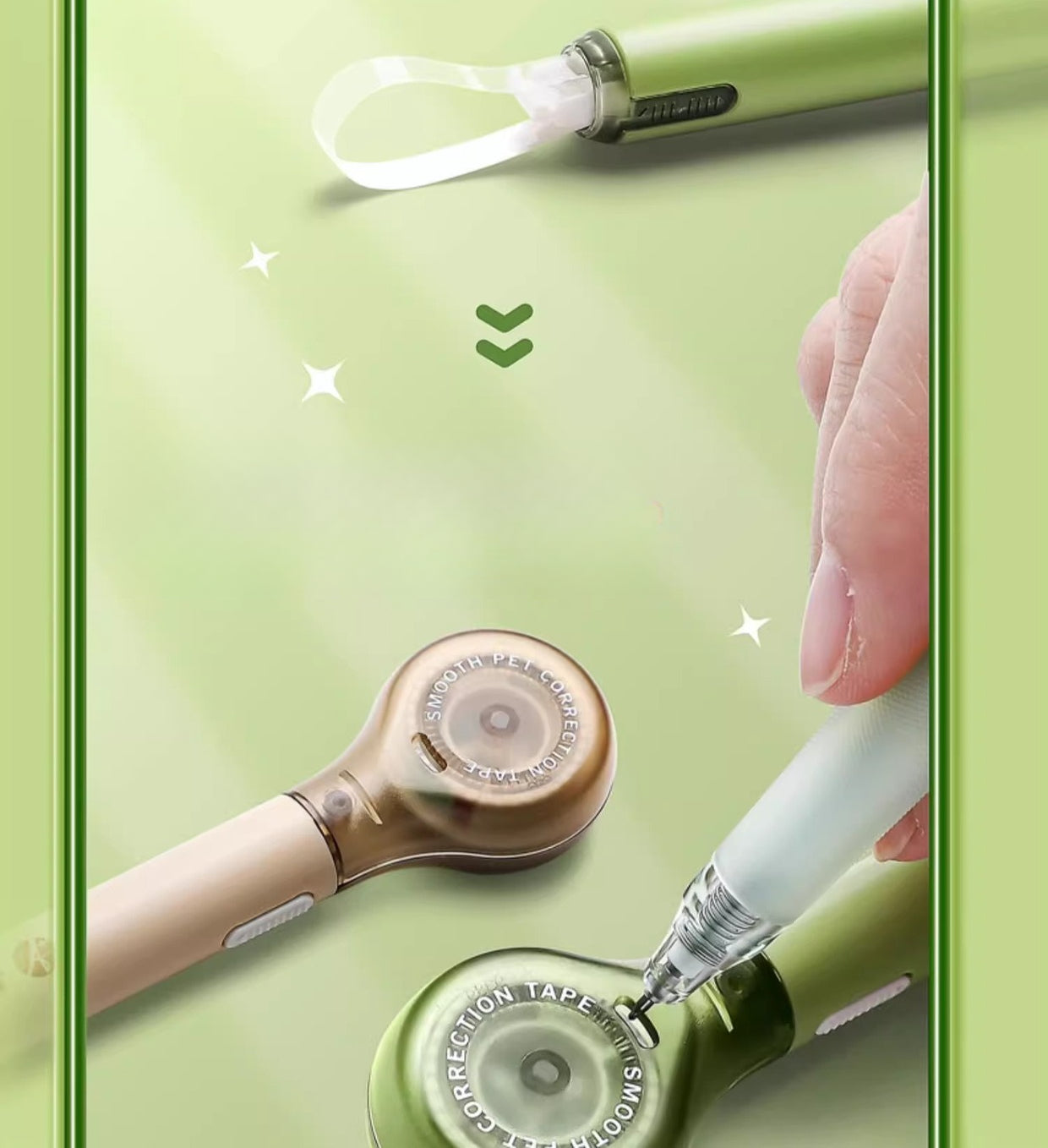 Pen Correction Tape Large Capacity Replaceable Core Modification Tape image 10