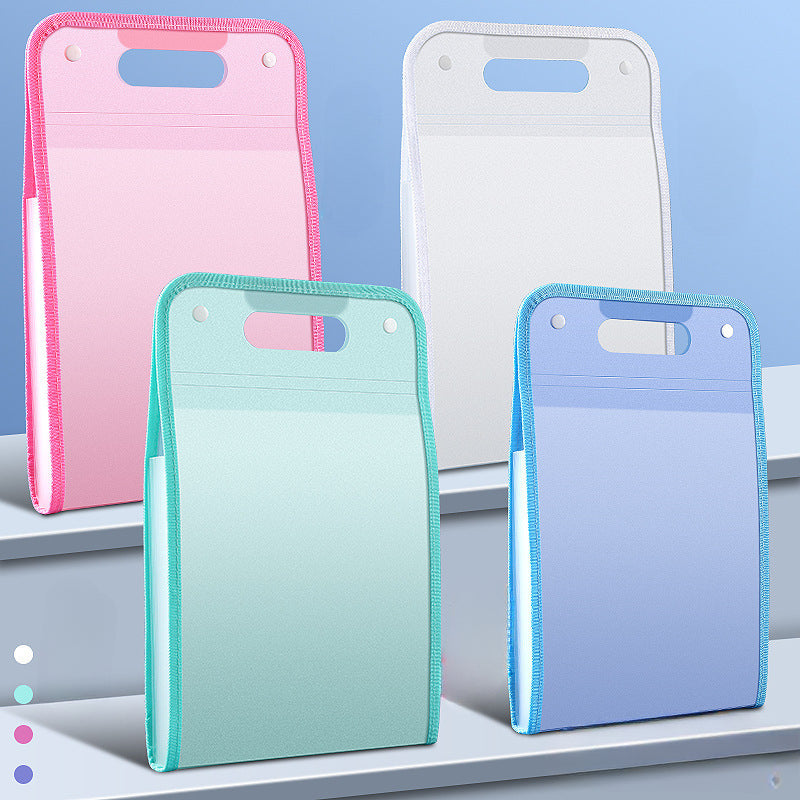 A4 Portable Vertical Multi-layer Large-capacity Organ Bag Storage and Finishing Artifact image 0