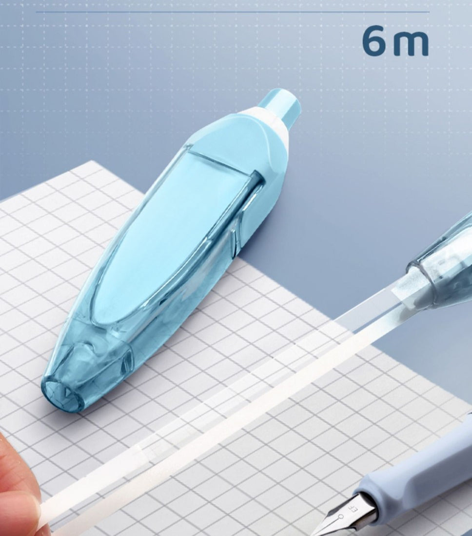 Push-action Mute Correction Tape Replaceable Core image 5