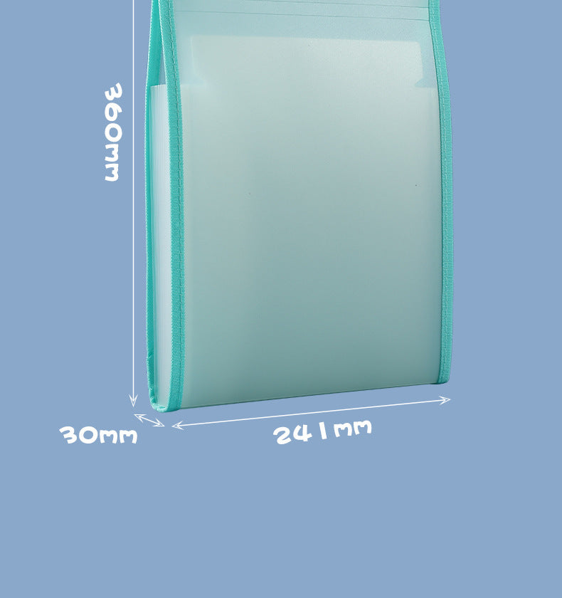 A4 Portable Vertical Multi-layer Large-capacity Organ Bag Storage and Finishing Artifact image 13