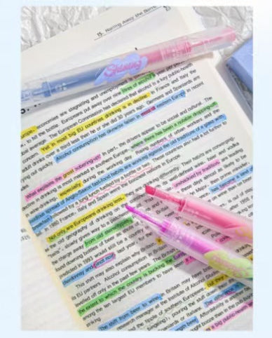 Highlighter Quick-drying Ins Wind Painting Marker image 13