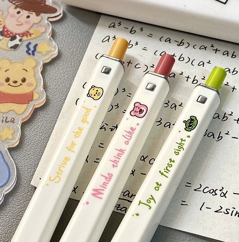 Press The Black Neutral Pen, Cartoon Animation Ins High-value Simple Brush Question Pen image 12