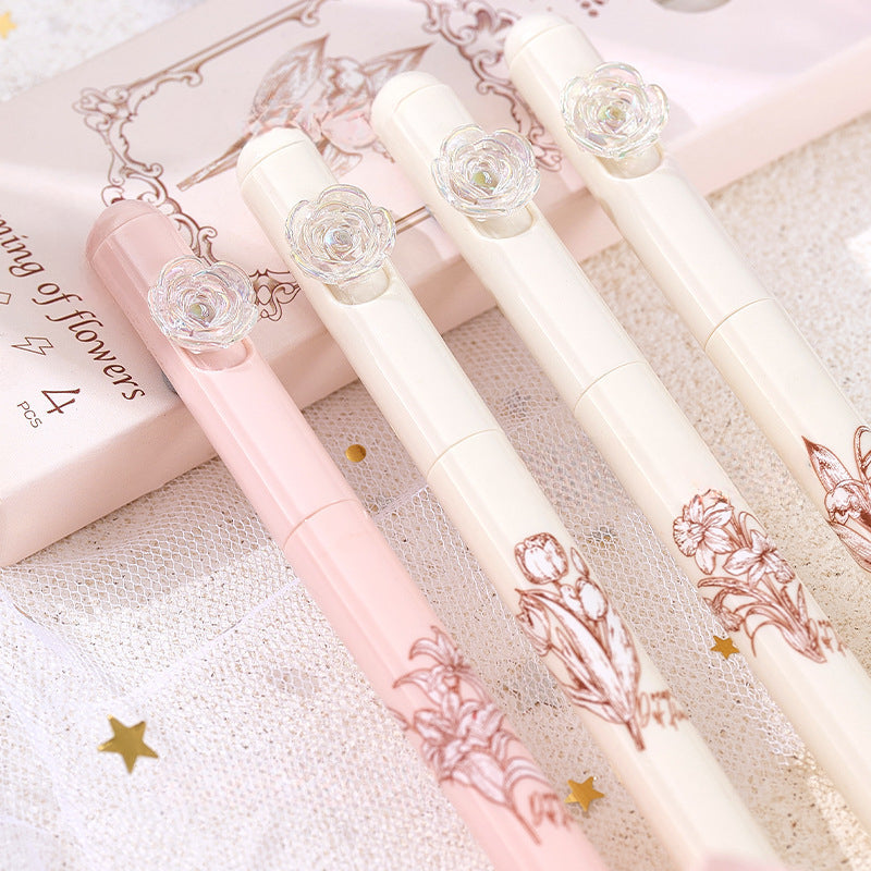 Smooth Rotating Core Black CS Head Quick-drying Ballpoint Pen image 3