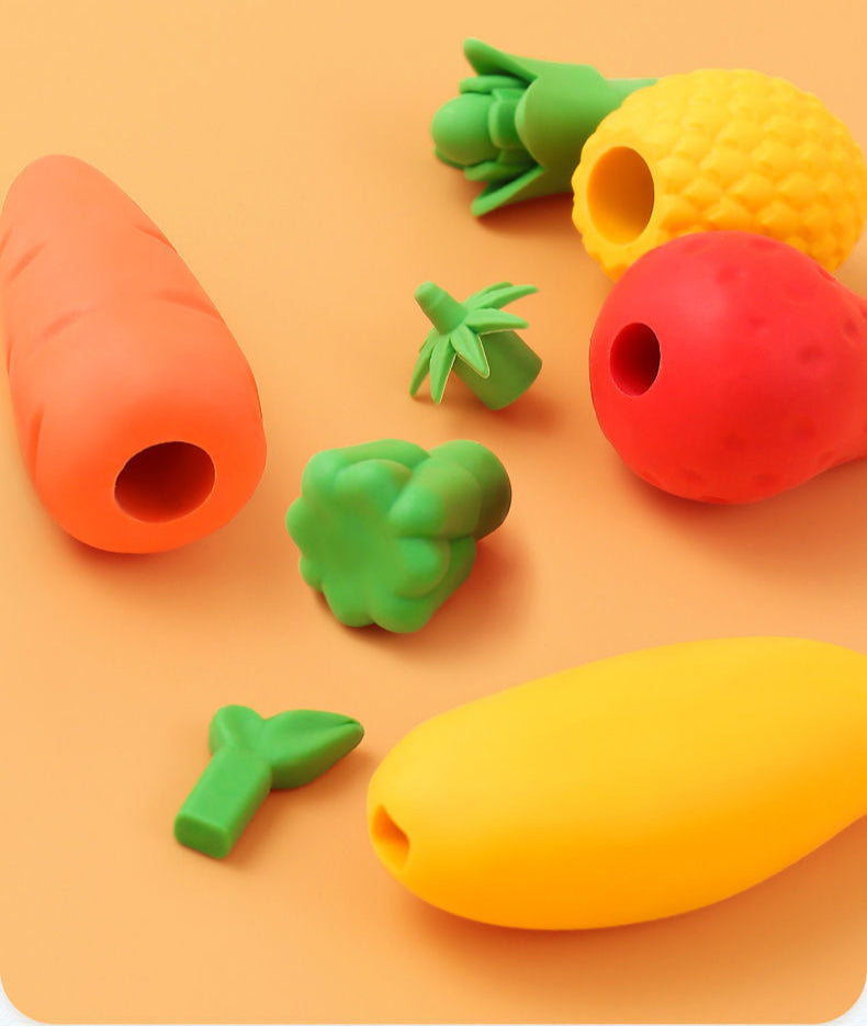 Carrot Strawberry Eraser Cartoon Cute Without Crumbs Like Leather image 8