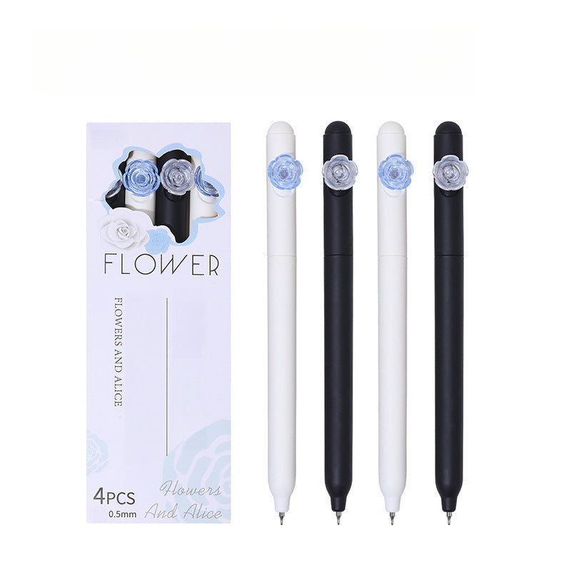 Smooth Rotating Core Black CS Head Quick-drying Ballpoint Pen image 7