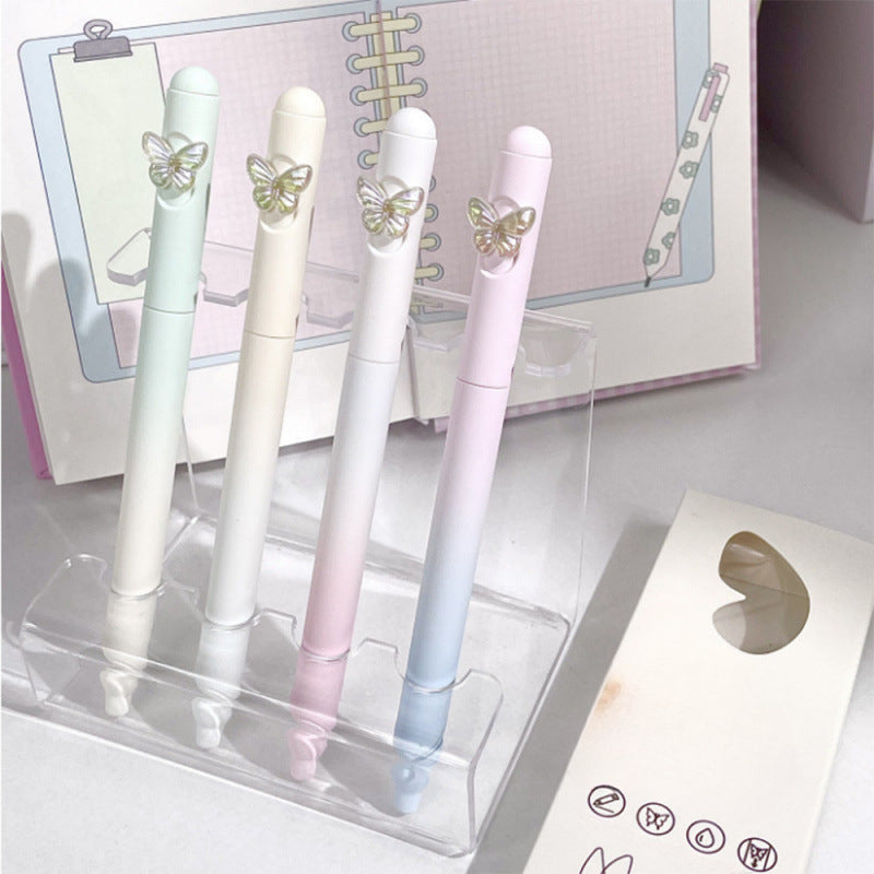 Smooth Rotating Core Black CS Head Quick-drying Ballpoint Pen image 0