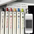 Press The Black Neutral Pen, Cartoon Animation Ins High-value Simple Brush Question Pen image 5