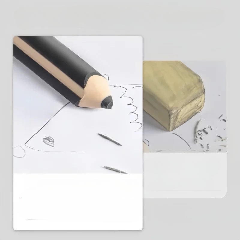 Pen Eraser, Word Line Clean, No Slag and Less Chips 2B Eraser image 4