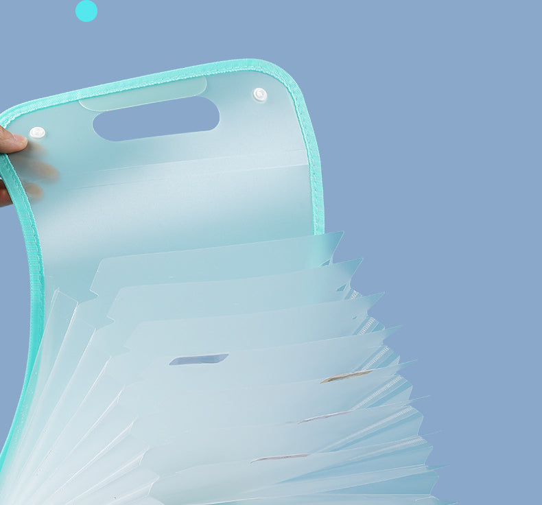 A4 Portable Vertical Multi-layer Large-capacity Organ Bag Storage and Finishing Artifact image 10