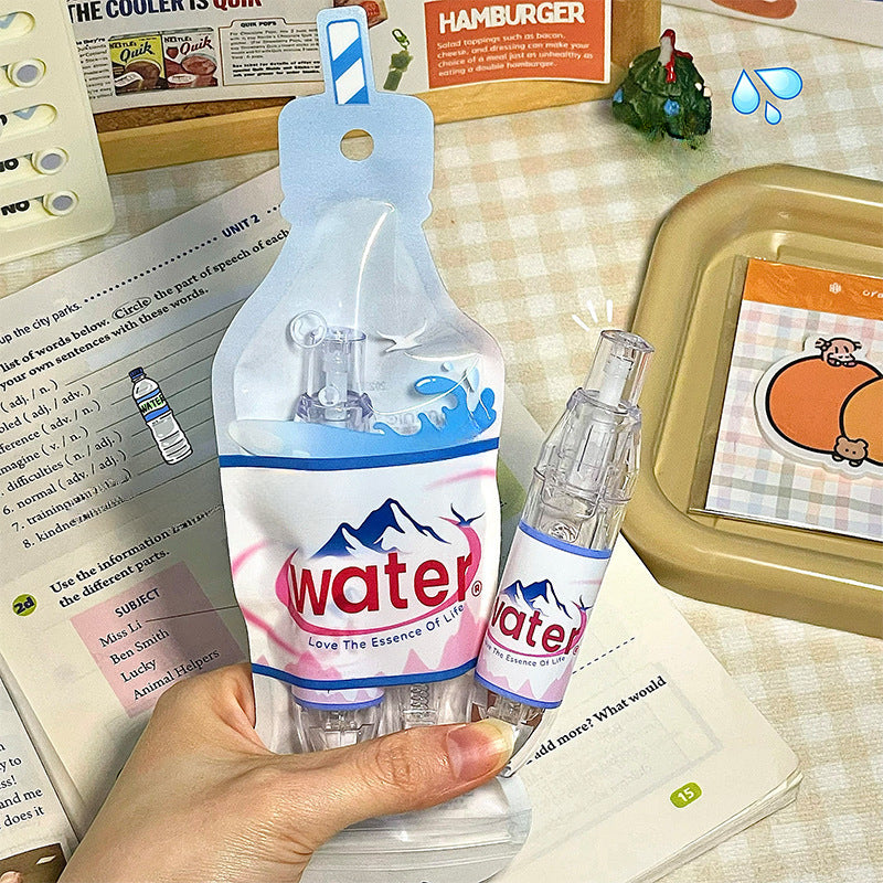 Ins High-value Cartoon Large-capacity Push-type Correction Tape image 7