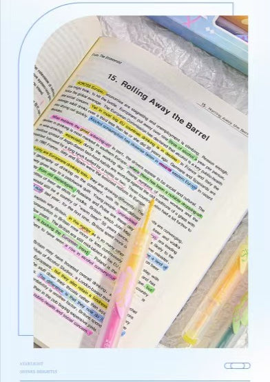 Highlighter Quick-drying Ins Wind Painting Marker image 12