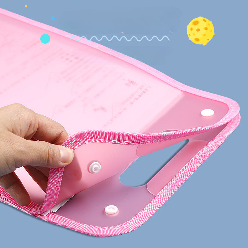 A4 Portable Vertical Multi-layer Large-capacity Organ Bag Storage and Finishing Artifact image 3