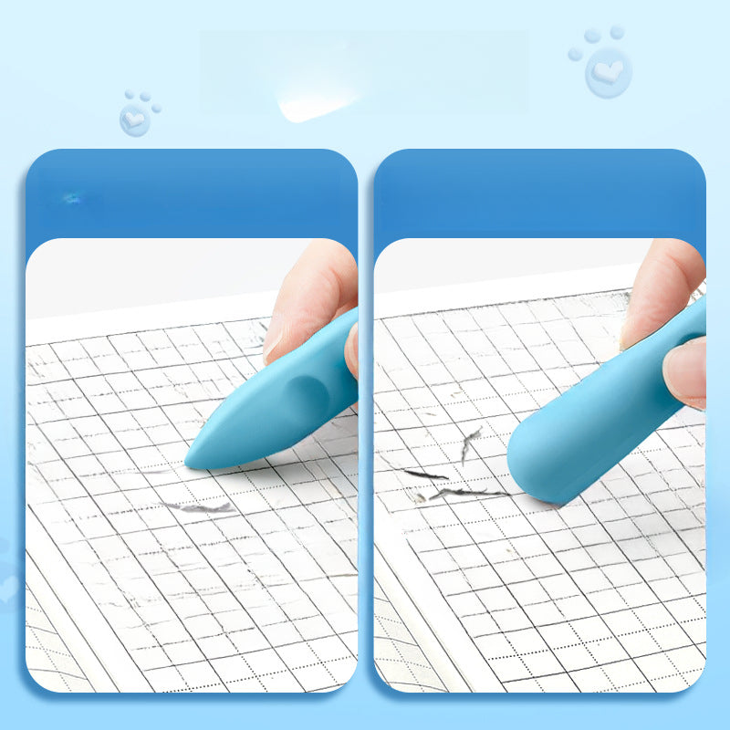 Super Large Hole Eraser, Seamless and Chip-free Creative Eraser image 2