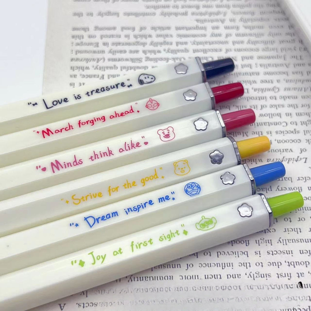 Press The Black Neutral Pen, Cartoon Animation Ins High-value Simple Brush Question Pen image 3