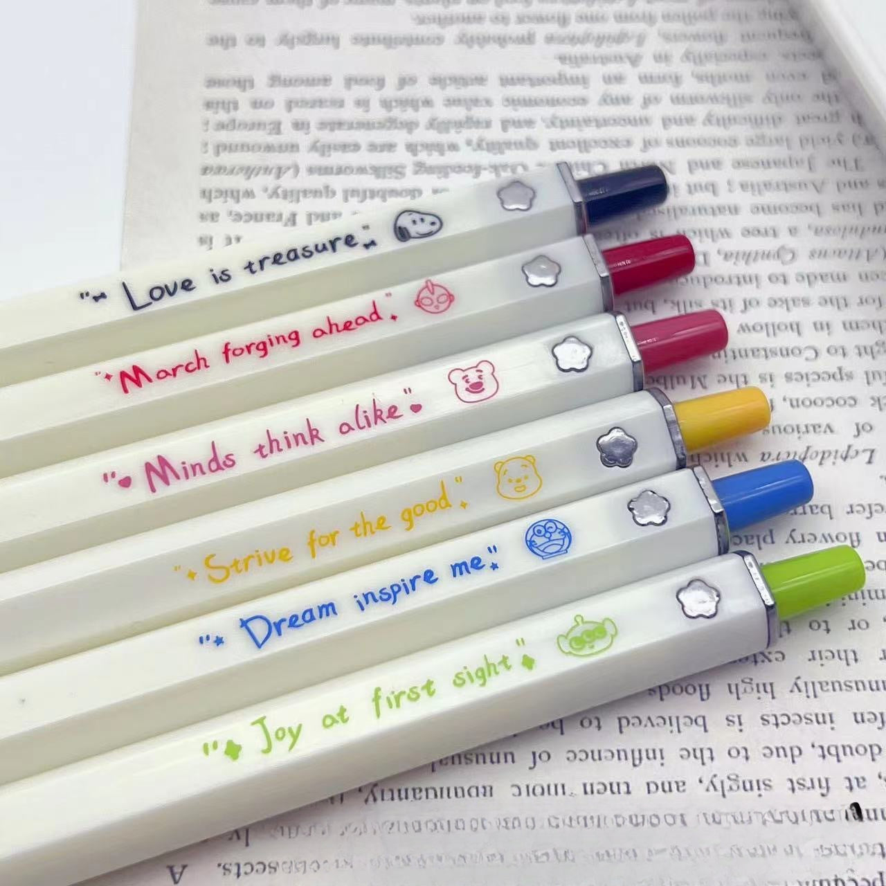 Press The Black Neutral Pen, Cartoon Animation Ins High-value Simple Brush Question Pen image 3