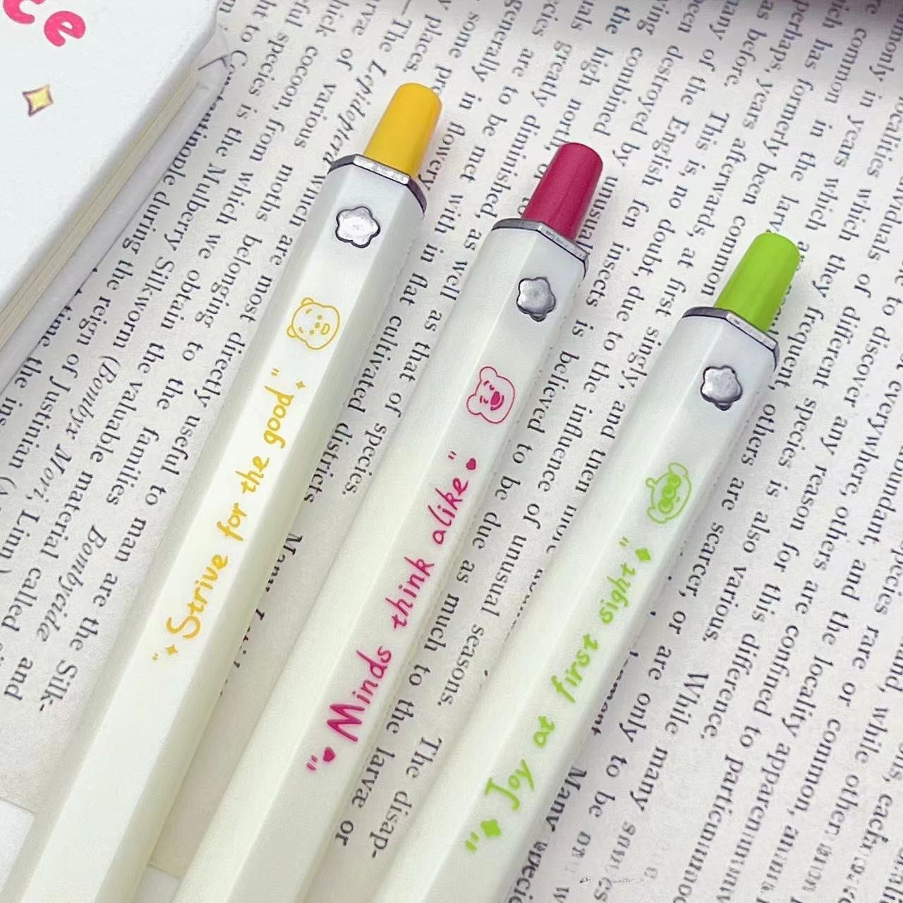 Press The Black Neutral Pen, Cartoon Animation Ins High-value Simple Brush Question Pen image 1