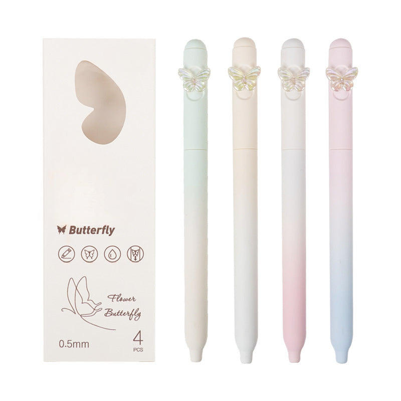 Smooth Rotating Core Black CS Head Quick-drying Ballpoint Pen image 4