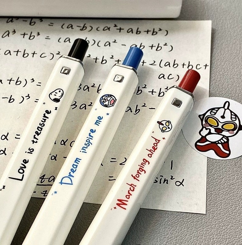 Press The Black Neutral Pen, Cartoon Animation Ins High-value Simple Brush Question Pen image 13