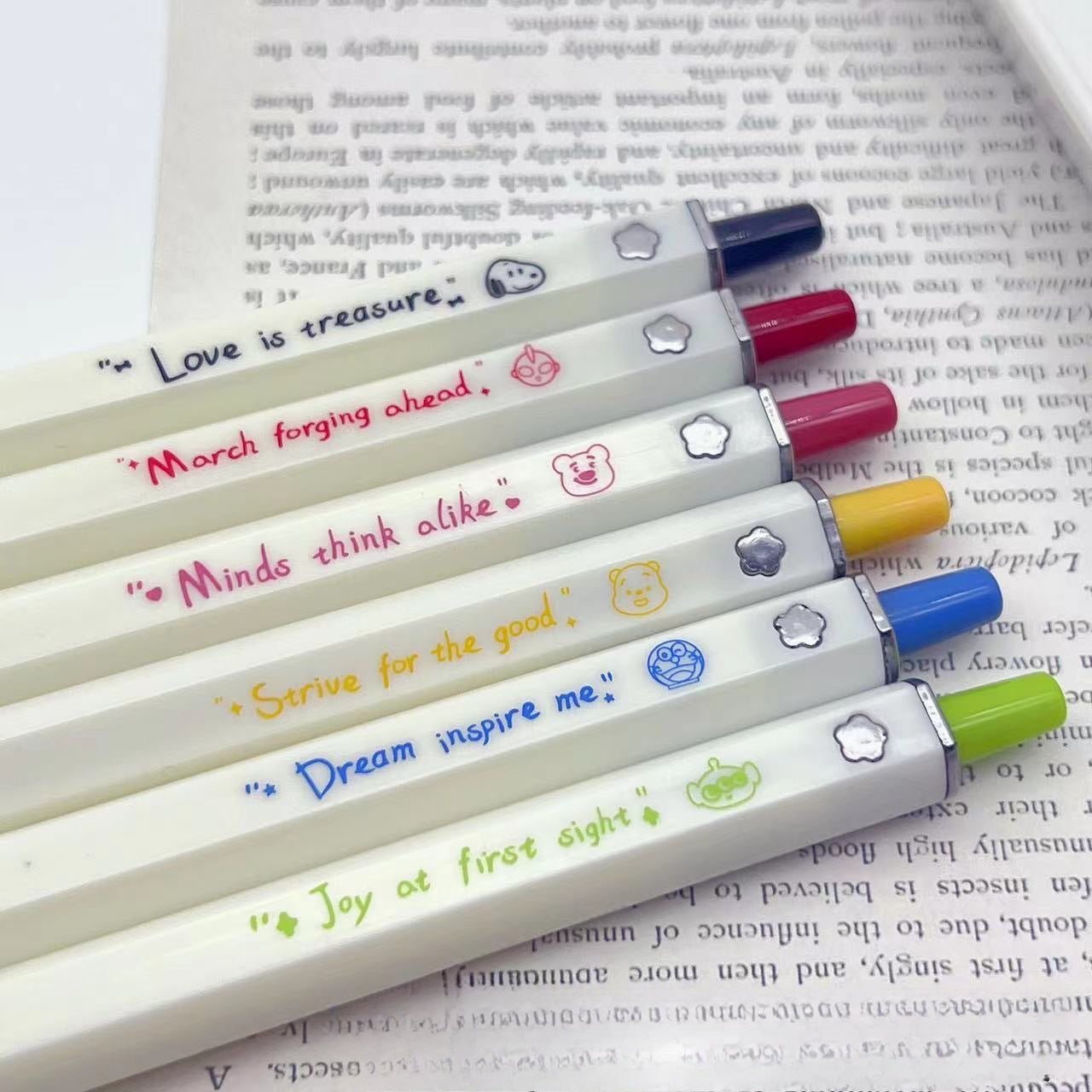 Press The Black Neutral Pen, Cartoon Animation Ins High-value Simple Brush Question Pen image 0