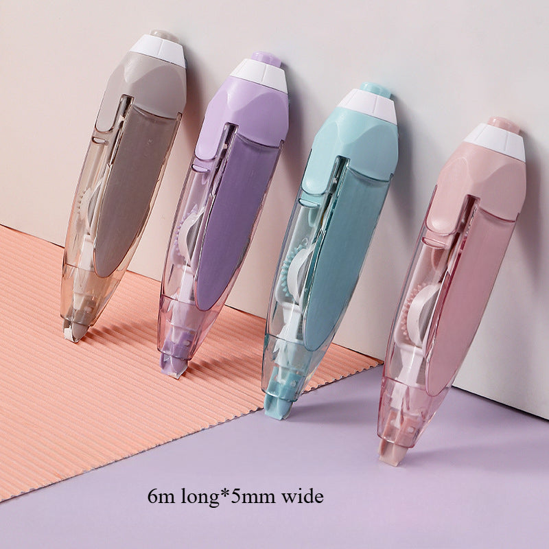 Push-action Mute Correction Tape Replaceable Core image 0