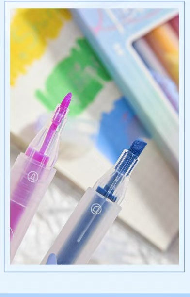 Highlighter Quick-drying Ins Wind Painting Marker image 10