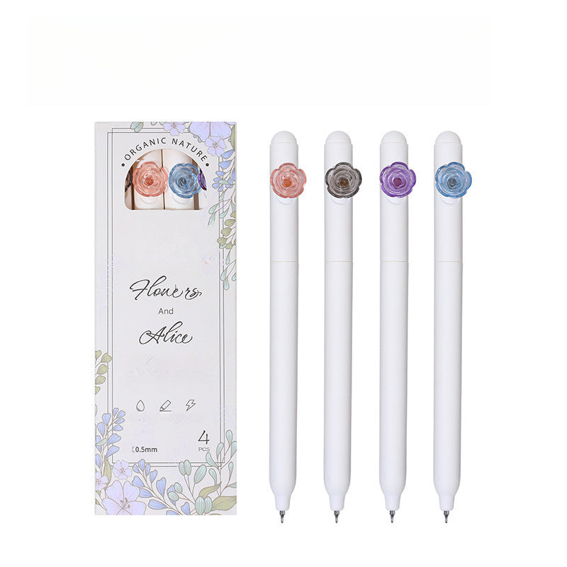 Smooth Rotating Core Black CS Head Quick-drying Ballpoint Pen image