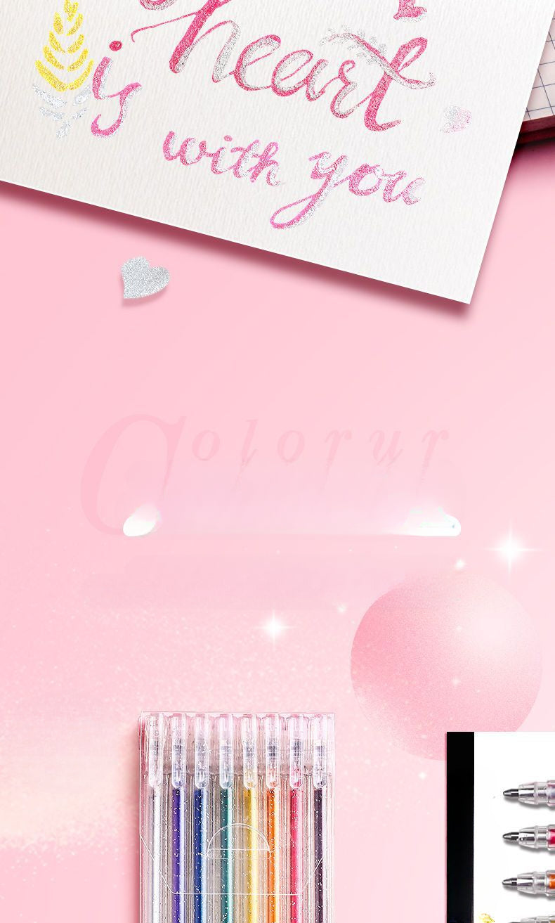 Double-line Contour Pen Set, Color Marker, High-value Marker image 7