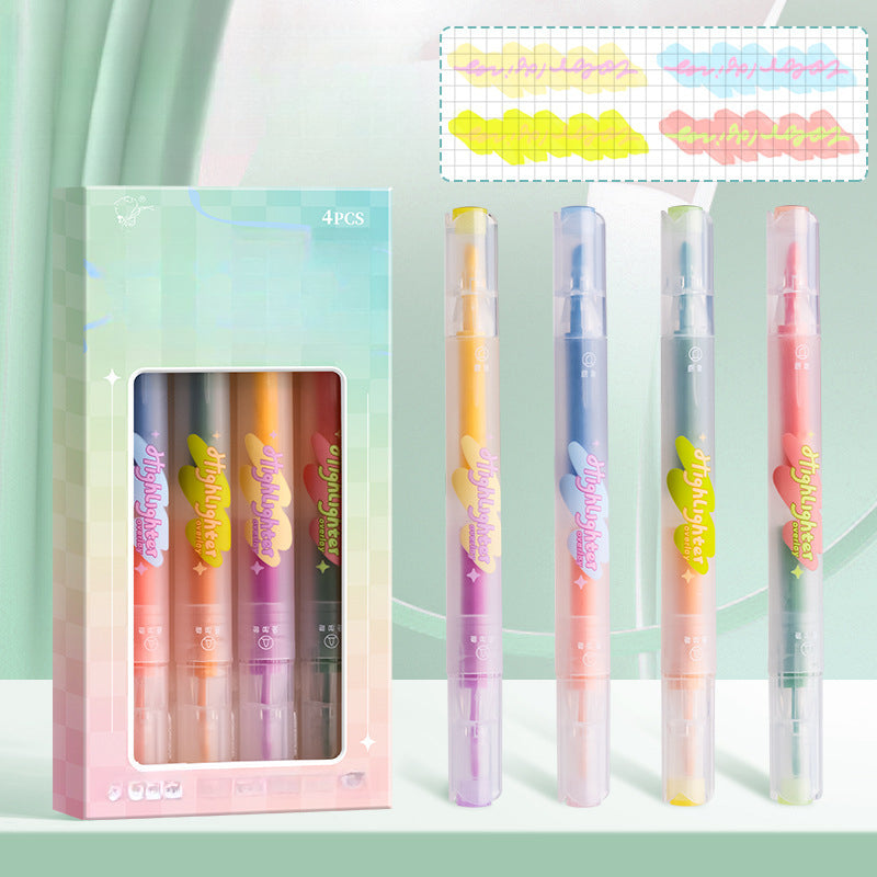 Highlighter Quick-drying Ins Wind Painting Marker - green image