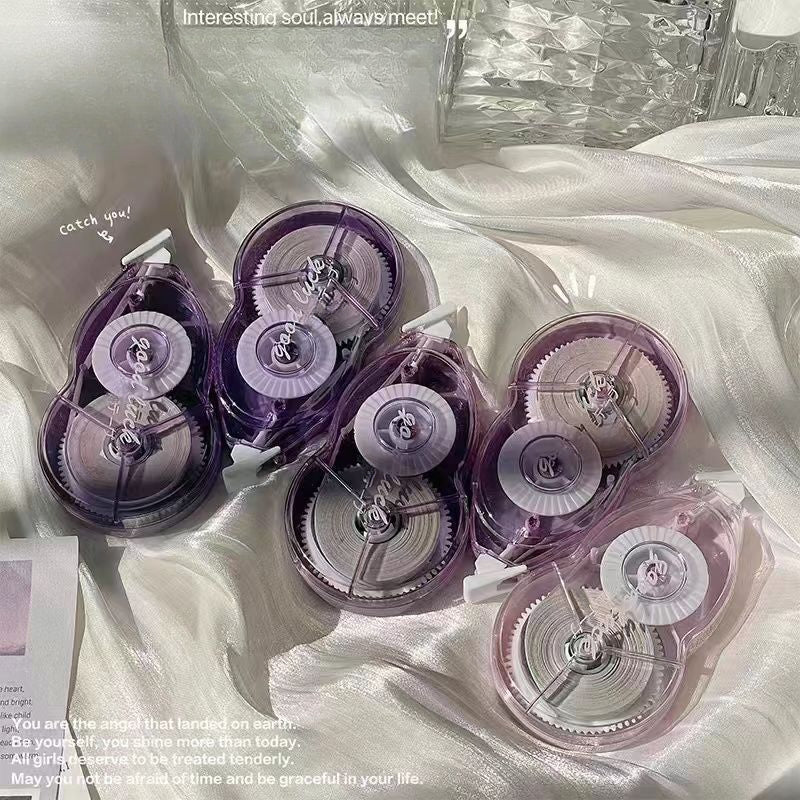 Simple, Smooth, Silent Correction Belt, Drop-resistant Continuous Belt - Purple [5 in total] image